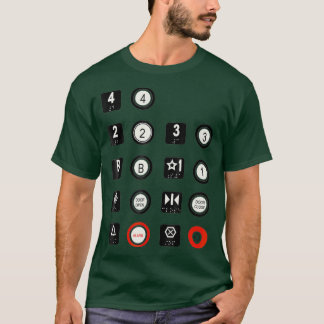 Camiseta Botones del elevador