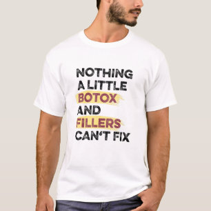 Camiseta Botox Y Filtros Inyector De Enfermeras Estéticas 1