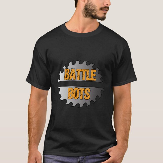 Camiseta Bots de batalla Saw Hoodie (Anverso)