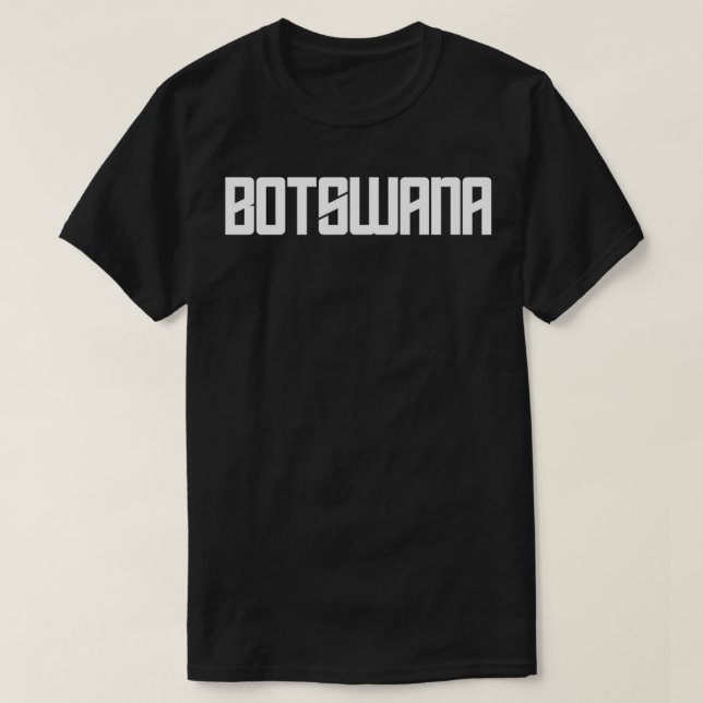 Camiseta Botswana 1 (Diseño del anverso)