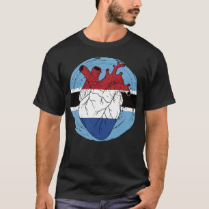 Camiseta Botswana Botswana Botswana Koningsdag Países Bajos