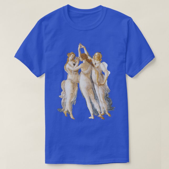 Camiseta Botticelli de tres grados (Diseño del anverso)