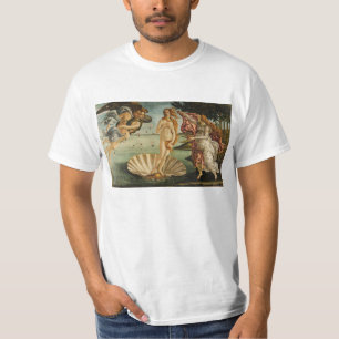 Camiseta Botticelli el nacimiento de Venus