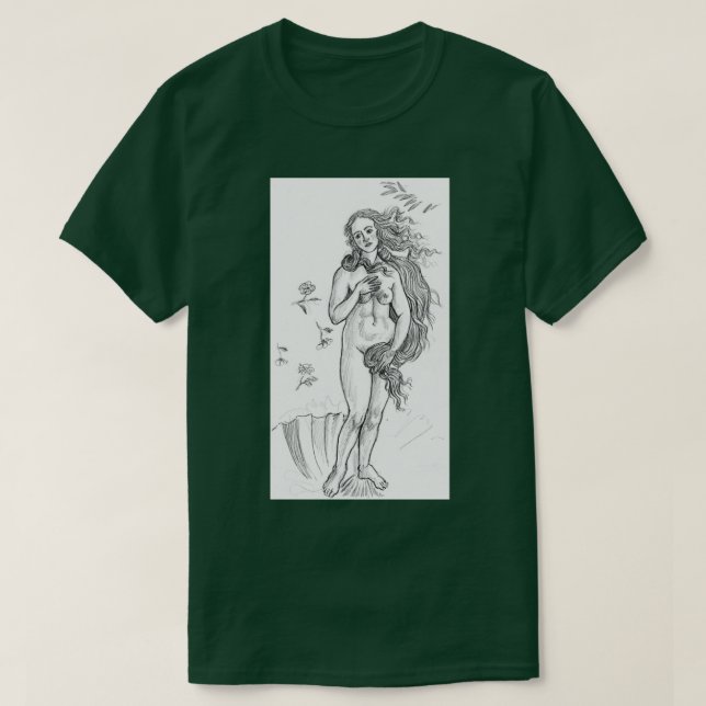 Camiseta Botticellix27s Venus (Diseño del anverso)