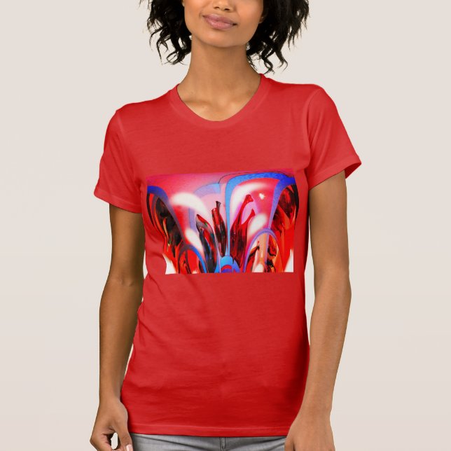 Camiseta Bottles celebration red party (Anverso)