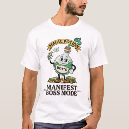 Camiseta Botto Manifest Modo Jefe Retro Cartoon Años 30 Pot
