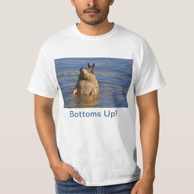 Camiseta Bottoms Up Duck T Shirt (Anverso)