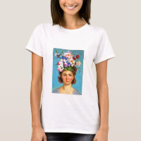 "Bouffant floreciente" Anna - Sociedad de Arte y F