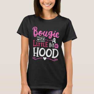 Camiseta Bougie Con Un Poco De Chicas Negros Y Divertidos