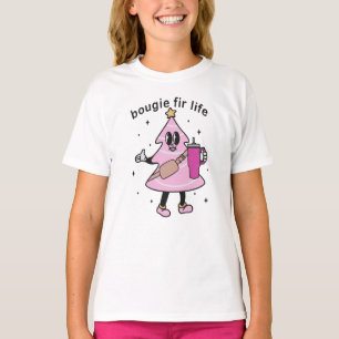 Camiseta Bougie Fir Life, árbol de Navidad Bougie, navidade