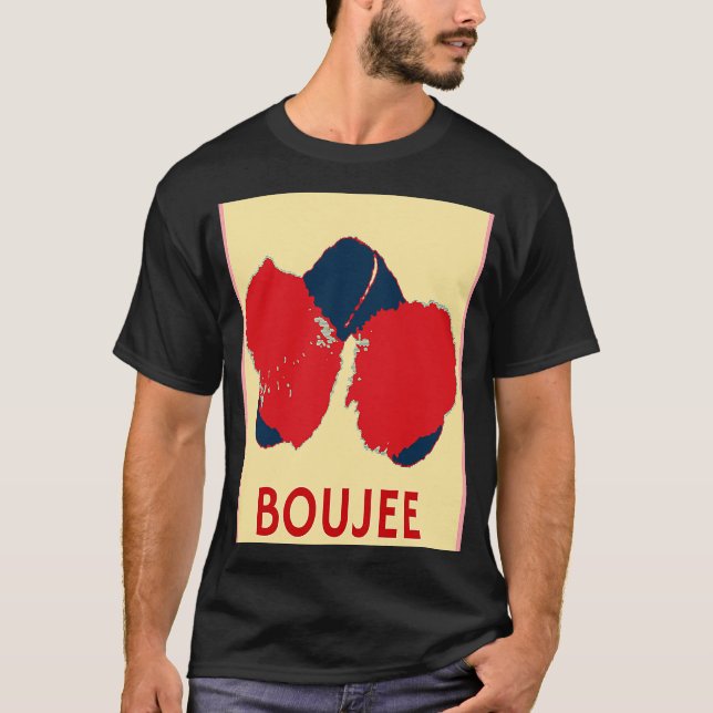 CAMISETA BOUJEE AKA RICH PEOPLE SANDALS GRAPHIC FOR MEN OR  (Anverso)