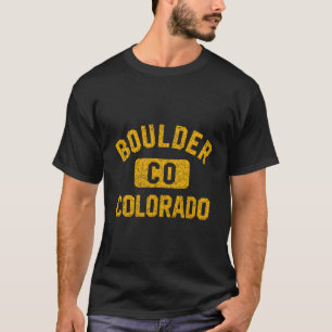Camiseta Boulder Co Colorado Gym Style Amber Pri
