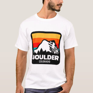 Camiseta Boulder Colorado Esquí Snowboarding Family Trip 1