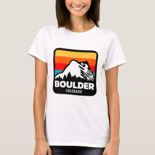 Camiseta Boulder Colorado Esquí Snowboarding Family Trip 1