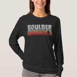 Camiseta Boulder Colorado Retro Style Vintage 70s 80s 90s