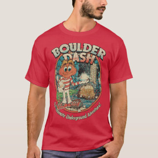 Camiseta Boulder Dash Ultimate Adventure Underground 1984