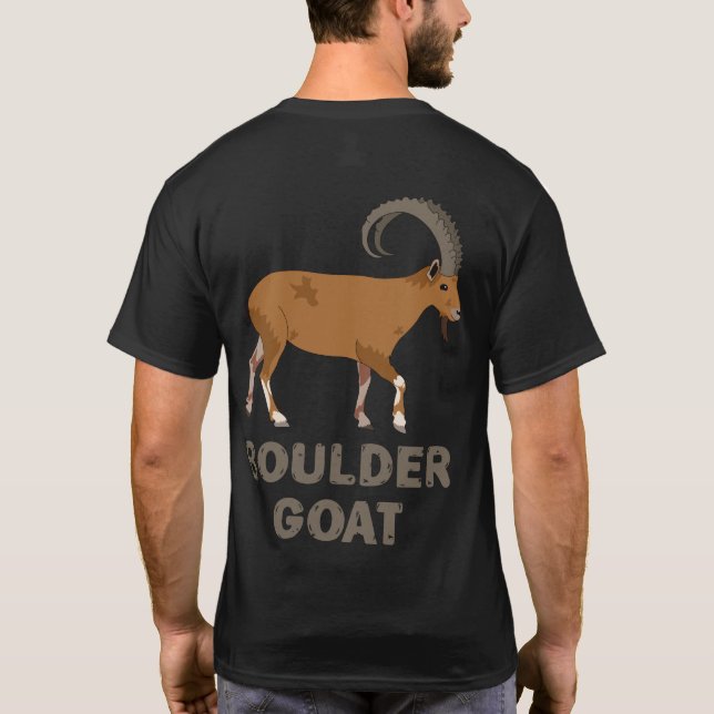 Camiseta Boulder G.O.A.T (only back side) (Reverso)