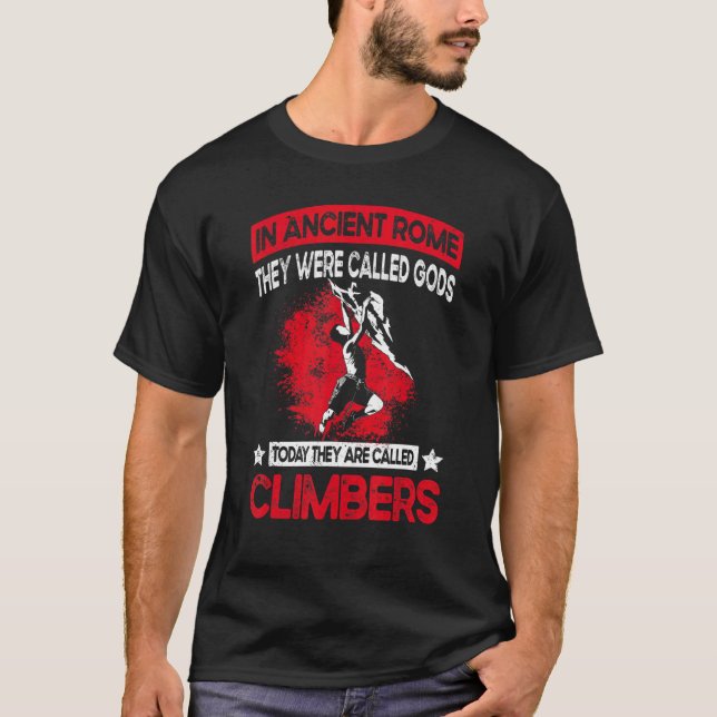 Camiseta Boulder Saying  Mountaineer Rock & Mountain Climbe (Anverso)