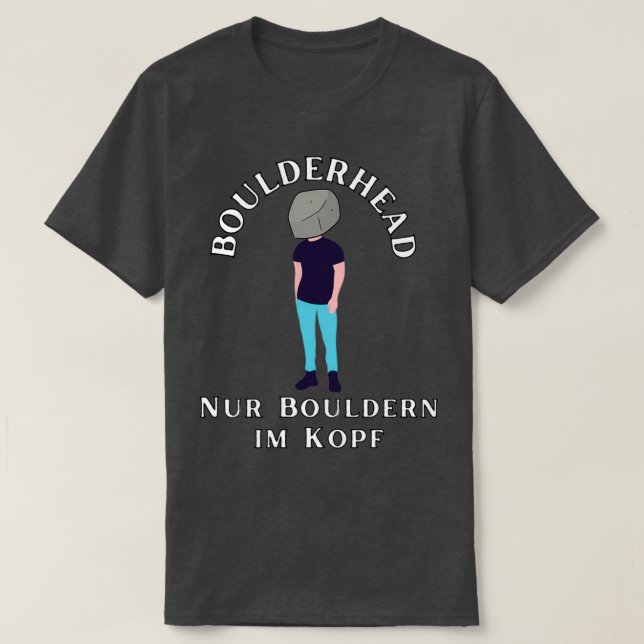 Camiseta Boulderhead (Diseño del anverso)