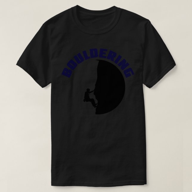 Camiseta Bouldering (Diseño del anverso)