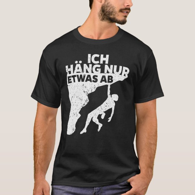 Camiseta Bouldern Bouldersport Escalada de rock en pared (Anverso)