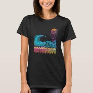 Camiseta Boulders Beach Retro Vaporwave estilo vaporage de