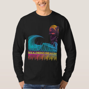 Camiseta Boulders Beach Retro Vaporwave estilo vaporage de 
