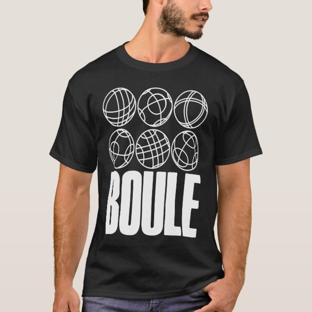 Camiseta Boule Balls For Boulder Petanque Boules Ball (Anverso)