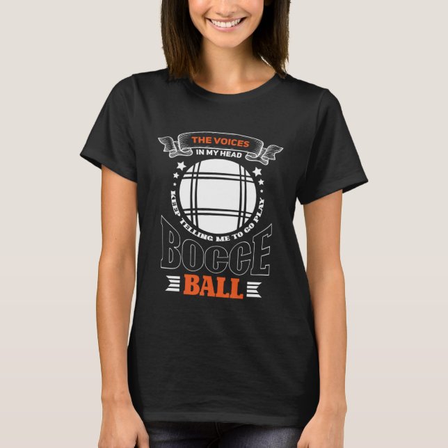 Camiseta boule boccia for boccia players (Anverso)
