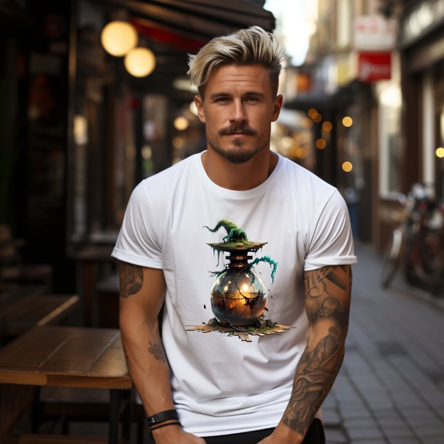 Camiseta Boule de verre magique en ruine (Subido por el creador)