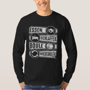 Camiseta Boule Essen Dormir Repetir Petanca Bolas