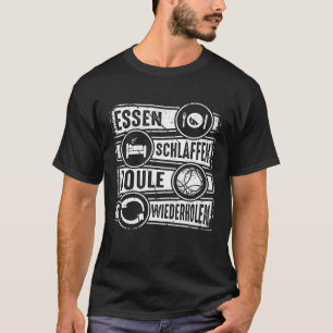 Camiseta Boule Essen Dormir Repetir Petanca Bolas