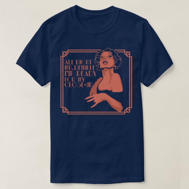 Camiseta Boulevard Gloria Swanson Sunset (Diseño del anverso)