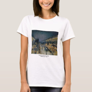 Camiseta Boulevarde Montmartre en el ~ Camille Pissarro de