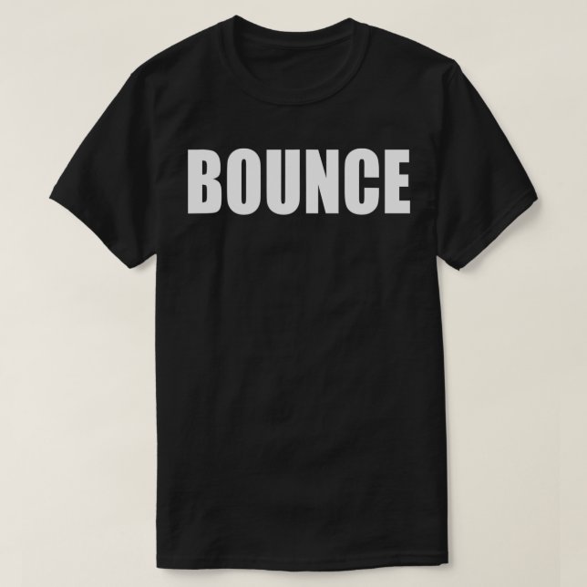 Camiseta Bounce  (Diseño del anverso)