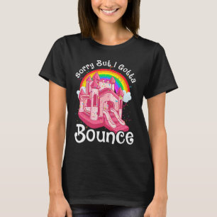 Camiseta Bounce Party Girls Birthday House Castle Bday Part