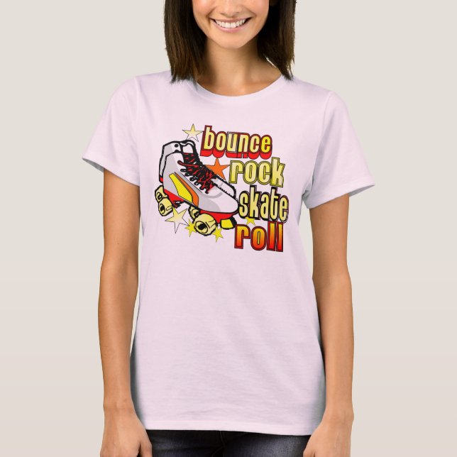 Camiseta Bounce Roller Skating (Anverso)