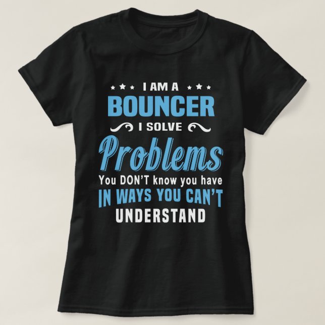 Camiseta Bouncer (Diseño del anverso)