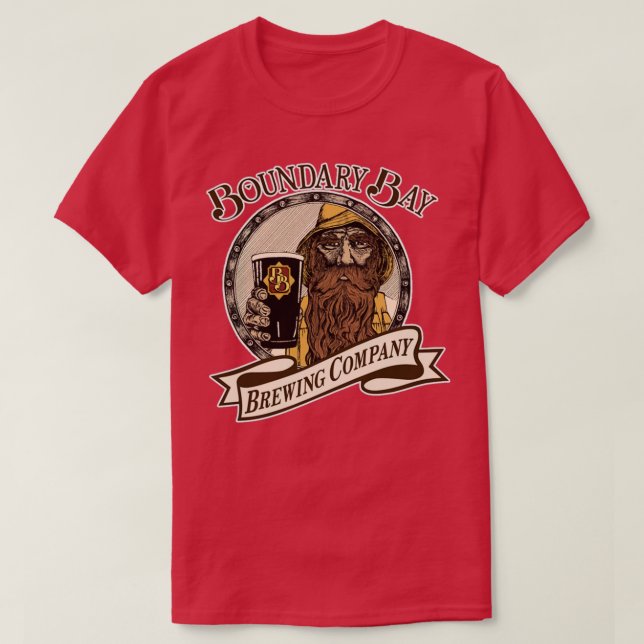 Camiseta Boundary Bay Brewery T (Diseño del anverso)