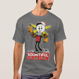 Camiseta Bountiful Utah City Light Water Reddy Kilowatt Sig