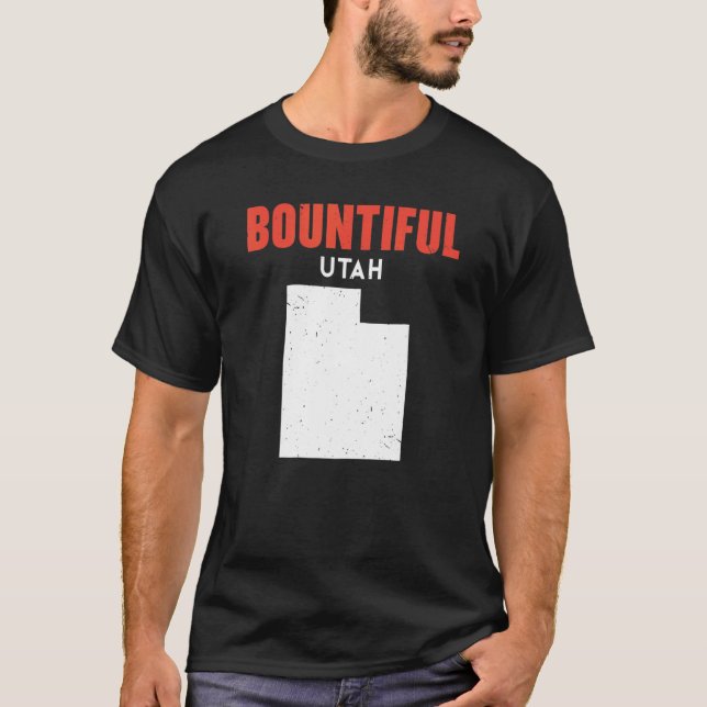 Camiseta Bountiful Utah USA State America Travel Utahan (Anverso)