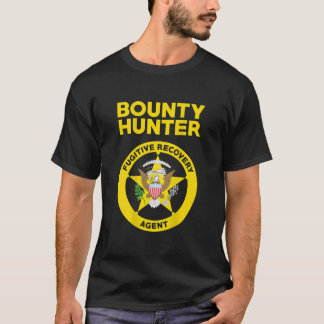 Camiseta Bounty Hunter Fugitive Recovery Agent Bail Bondsma