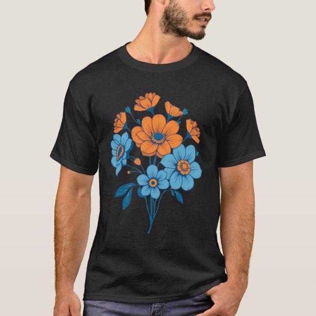Camiseta Bouquet de flores (Anverso)