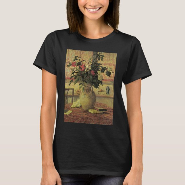 Camiseta Bouquet de flores en la ventana de Maxine Maufra (Anverso)