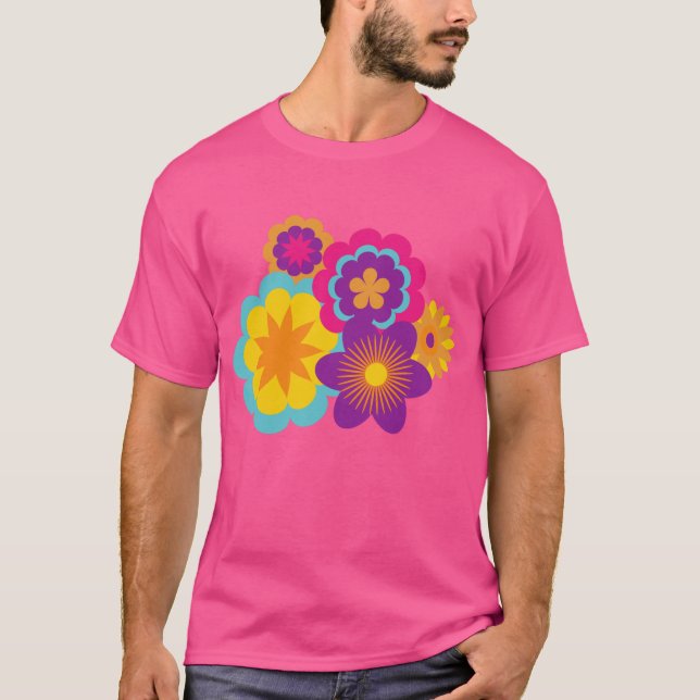 Camiseta Bouquet de poder de las flores (Anverso)
