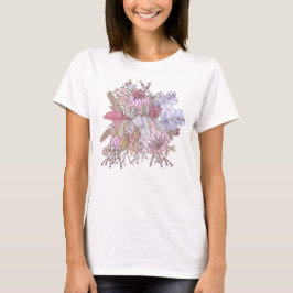 Camiseta Bouquet femenino australiano de las flores de Bush