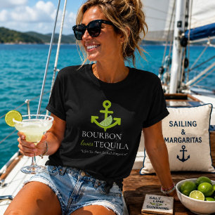 Camiseta Bourbon Ama Tequila Anchor Lima Margarita Sail