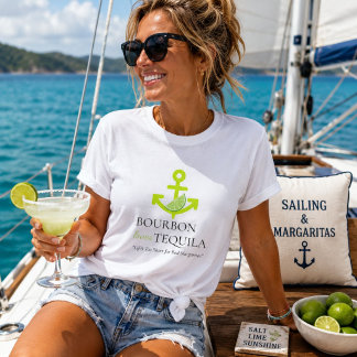 Camiseta Bourbon Ama Tequila Anchor Lima Margarita Sail