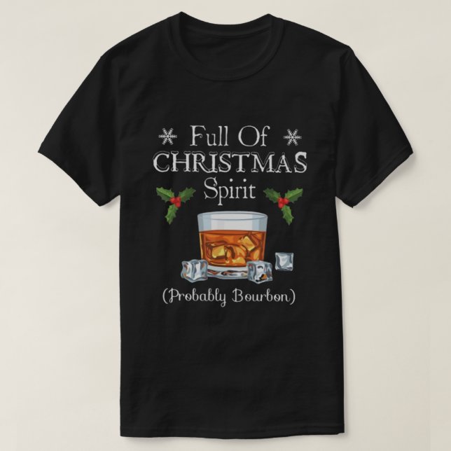 Camiseta BOURBON lleno de Navidades (Diseño del anverso)