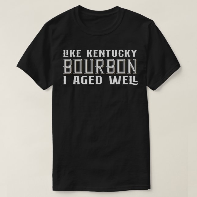 Camiseta Bourbon Lover Como Kentucky Bourbon. (Diseño del anverso)